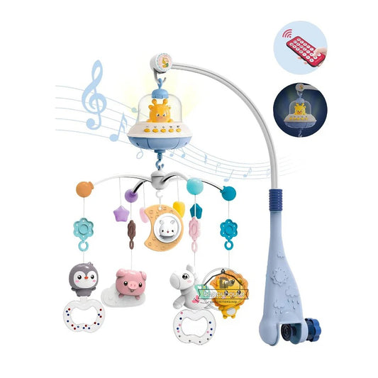 Musical Baby Crib